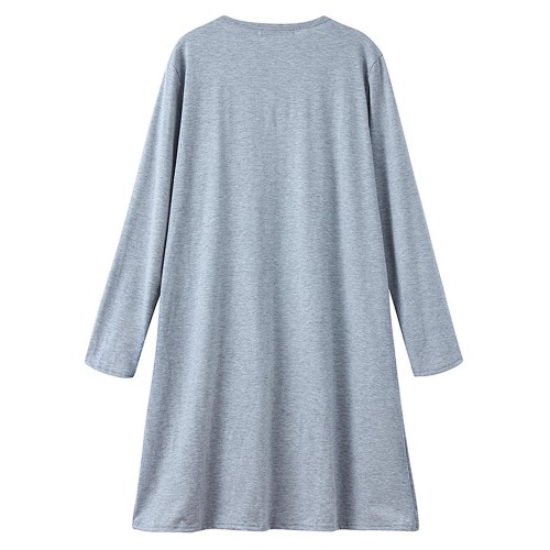 Women Solid Color Long Sleeve Loose Casual Cardigans Outwears Women Solid Color Long Sleeve Loose Casual Cardigans Outwears