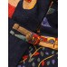 Women Printed Frog Buttons Long Sleeve Thin Hooded Cardigans Women Printed Frog Buttons Long Sleeve Thin Hooded Cardigans